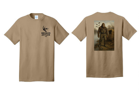 Bigfoot Duck Hunting T-Shirt